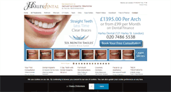 Desktop Screenshot of harleydental.com